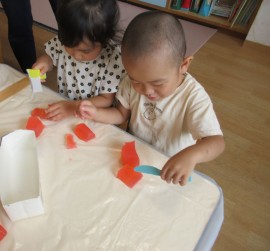 2歳児ぺんぎん組です(^^♪